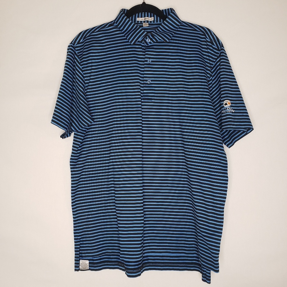 PETER MILLAR Stripe Polo Shirt   (D01)